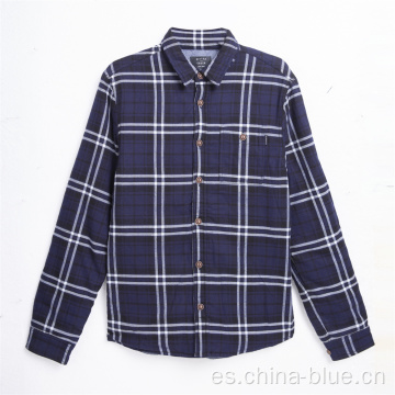 Chaqueta de camisa de algodón 100%de algodón para hombres